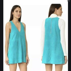 Free people Retro Love Suede Dress